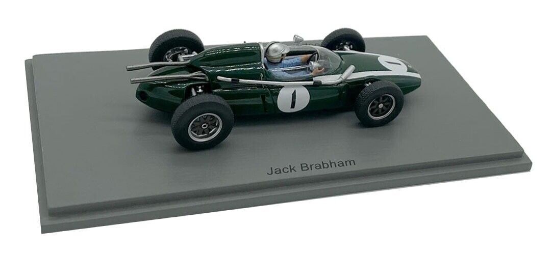 1/43 Spark 1961 Formula 1 Jack Brabham Cooper T58 No.1 German GP