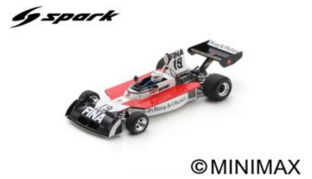 1/43 Spark 1974 Jochen Mass Surtees TS16 No.19 South African GP Car Model