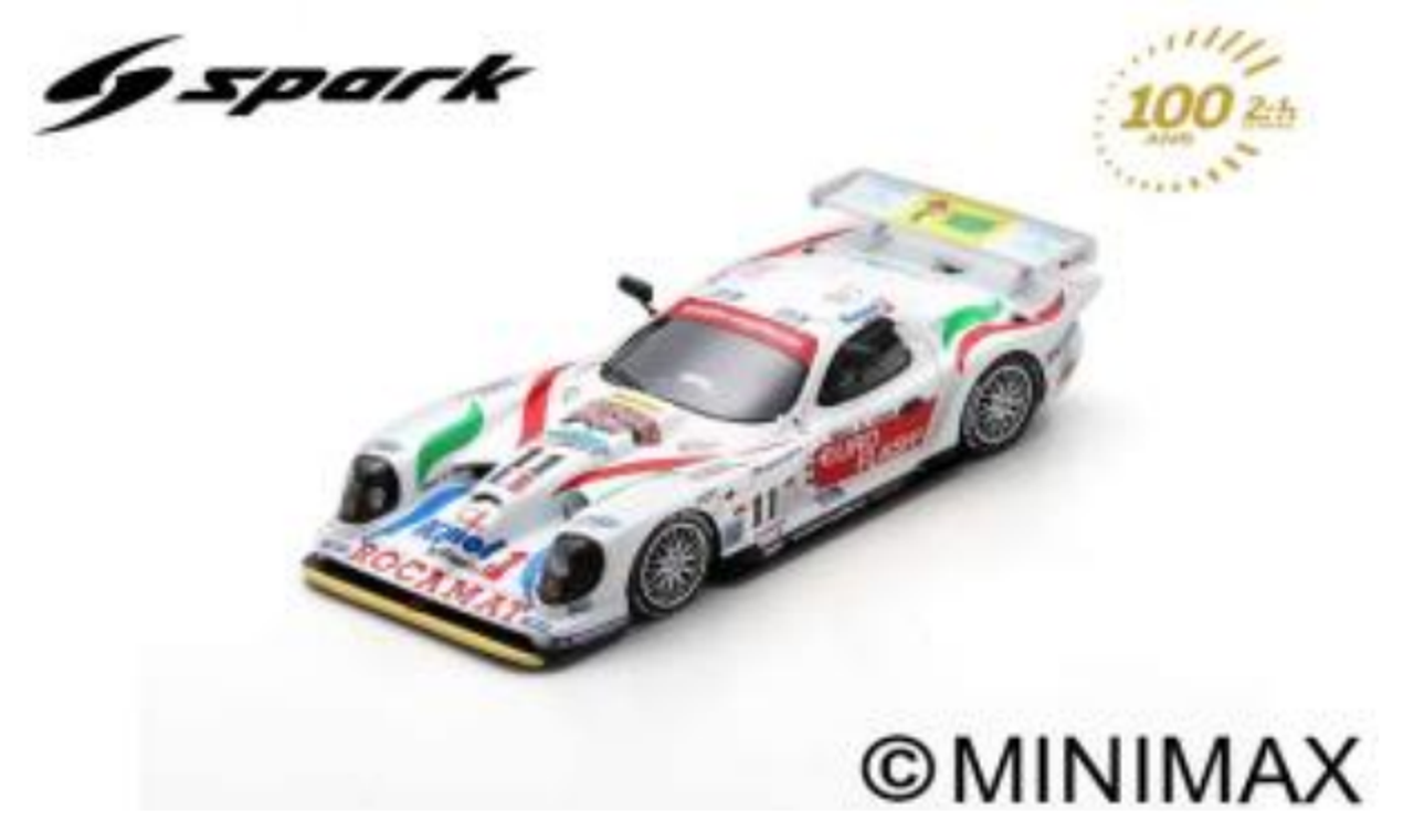 1/43 Spark 2004 Panoz GTP-Elan No.11 Panoz Motor Sports 24H Le Mans P. Bourdais - J-L. Blanchemain - R. Bervillé Car Model