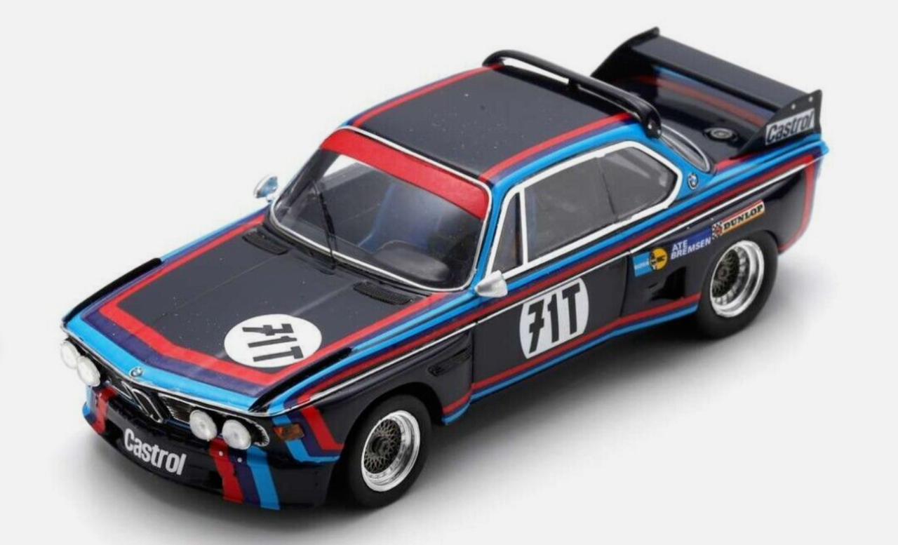 1/43 Spark 1974 BMW 3.0 CSL No.71 Nürburgring 1000km H. Stuck - J. Ickx Car Model