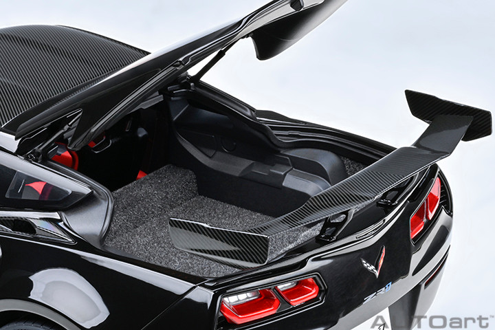 1/18 AUTOart 2019 Chevrolet Corvette ZR1 C7 (Gloss Black) Car