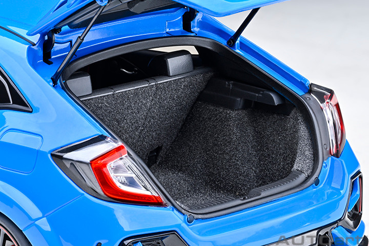 1/18 AUTOart 2021 Honda Civic Type R (FK8) (Racing Blue Pearl) Car