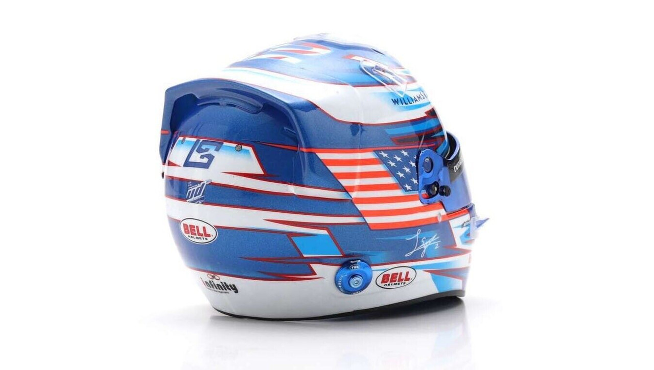 F1 Williams Racing ローガンサージェント1/5ヘルメット 1/5 Spark 2023 Formula 1 Williams Racing Logan Sargeant