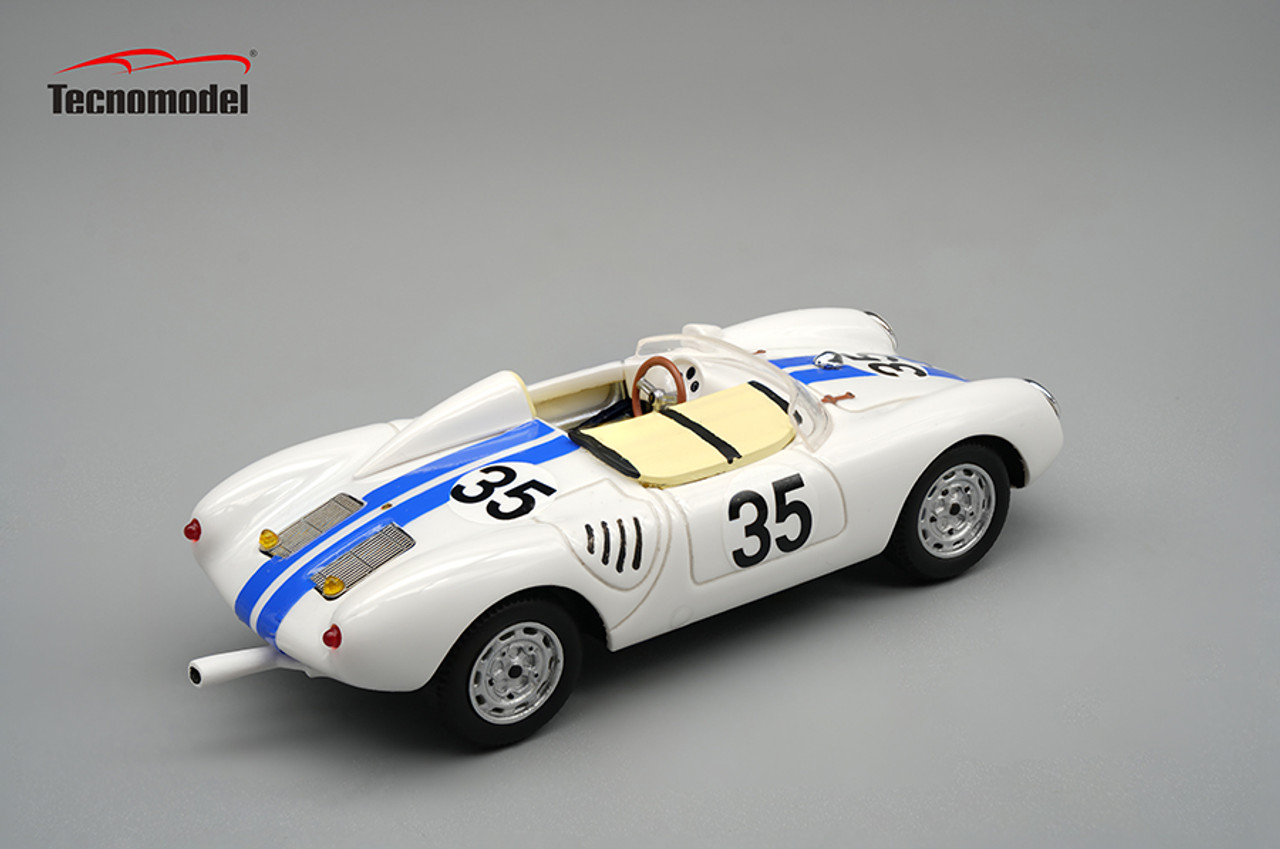 1/43 Tecnomodel Porsche 550A RS 1957 Le Mans Hugus, De beaufort Car Model