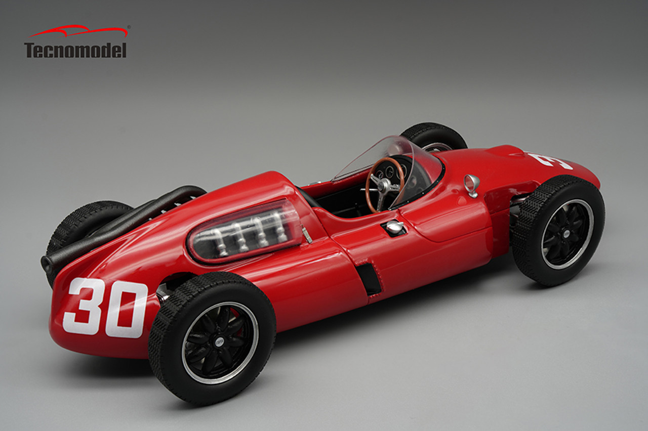 1/18 Tecnomodel Cooper-Ferrari T51 1960 French GP Gino Munaron Car Model