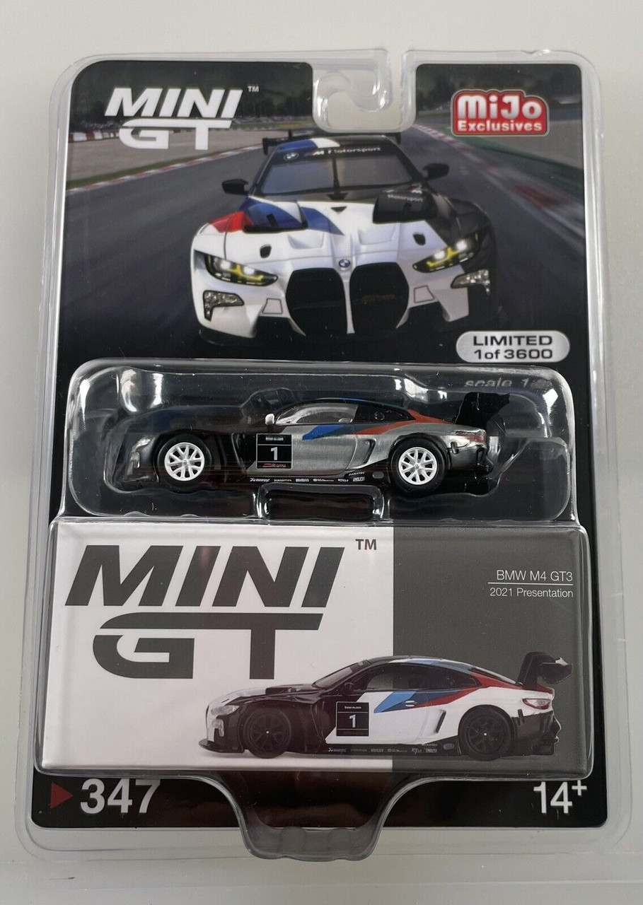 MINI GT BMW M4 GT3 2021 プレゼンテーション CHASE CAR 1/64 Mini GT