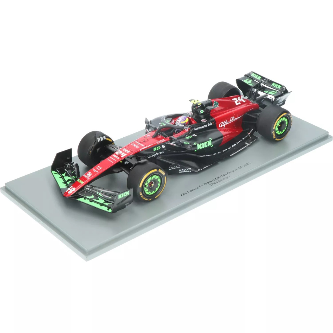 1/18 Spark 2023 Formula 1 Alfa Romeo F1 Team Stake C43 No.24 Alfa