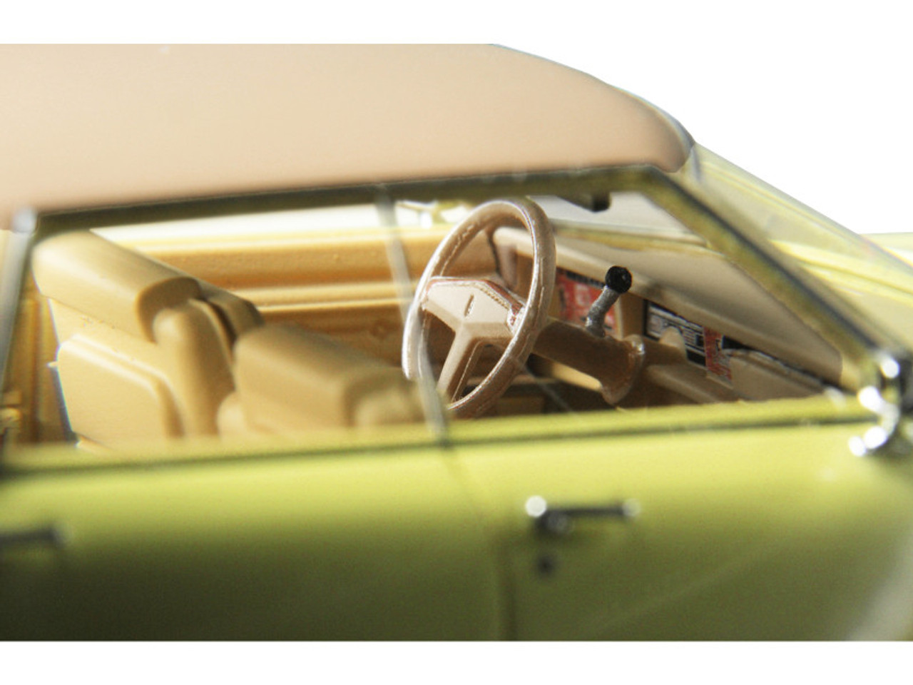 1976 Oldsmobile 98 Regency Sedan Cream Gold with Light Brown Top Limited Edition to 200 pieces Worldwide 1/43 Model Car by Goldvarg Collection