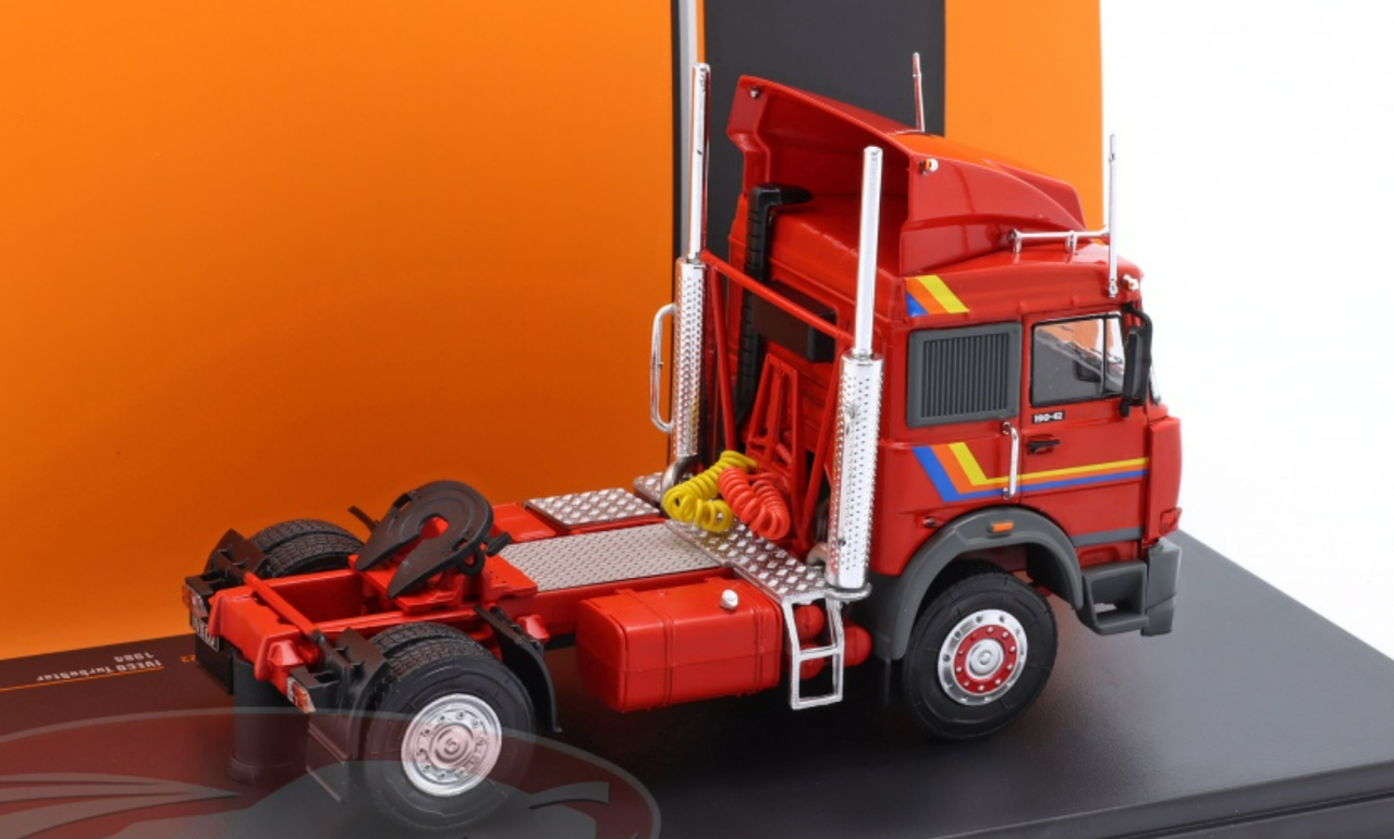 1/43 Ixo 1984 Iveco Turbo Star 190-42 Tractor (Red) Car Model