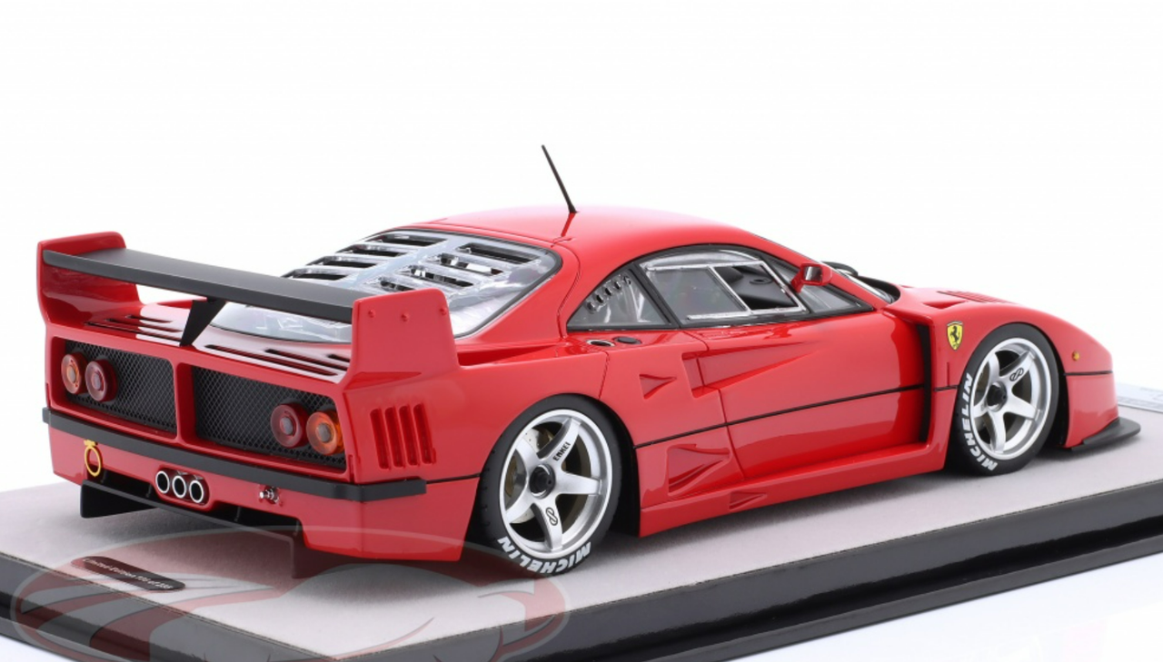 1/18 Tecnomodel 1996 Ferrari F40 GTE Press Version Car Model