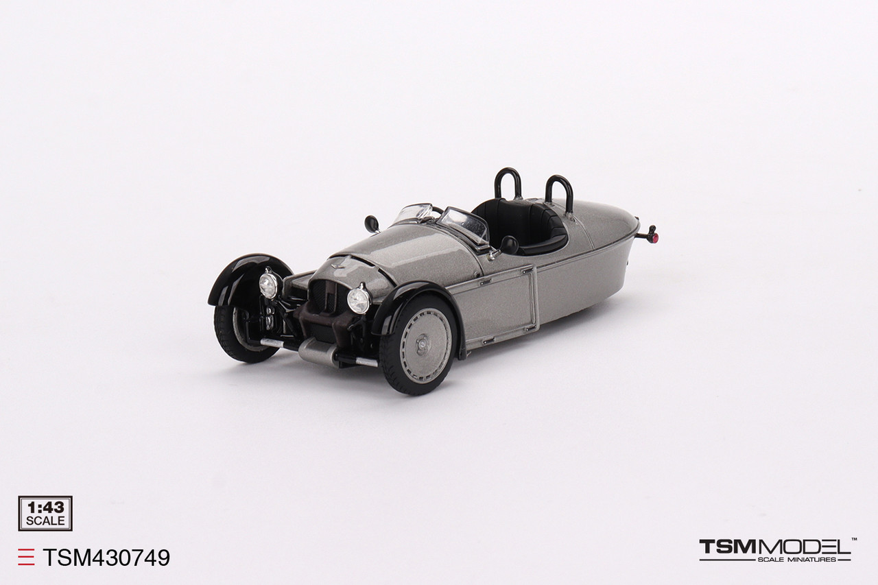 1/43 TSM Morgan Super 3 Rhodium Silver Car Model