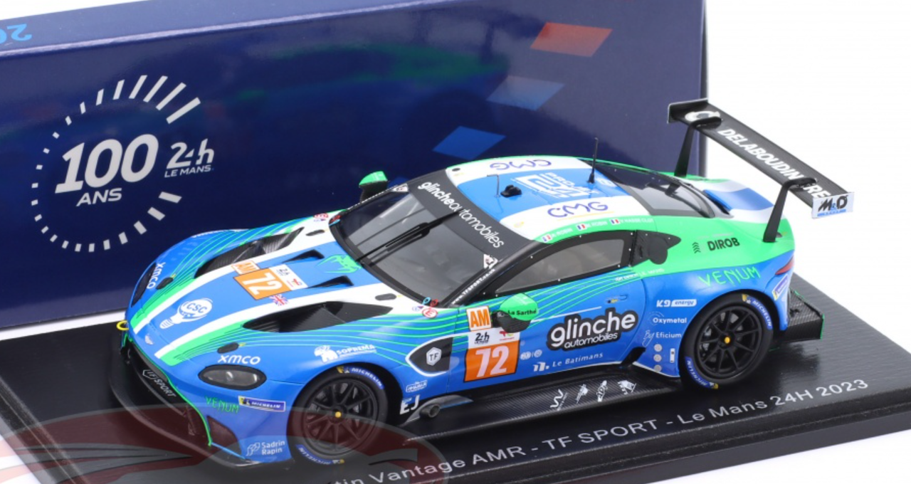 Spark S8273 Aston Martin Vantage AMR N°95 - 24H Le Mans 2021, 1/43 Résine