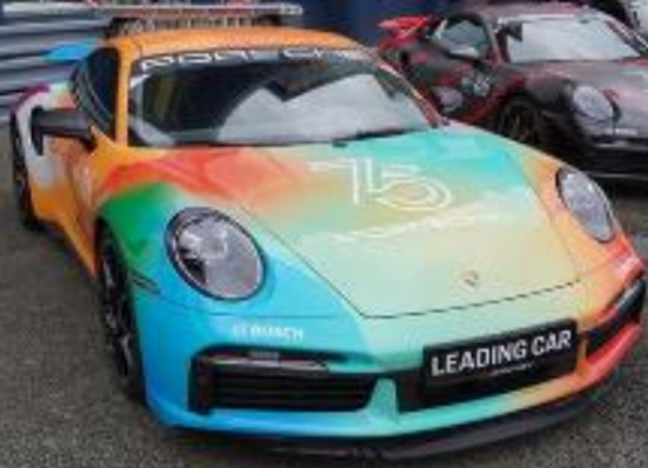 1/43 Spark Porsche 911 Turbo “Leading Car” 24H Le Mans 2023 Car Model
