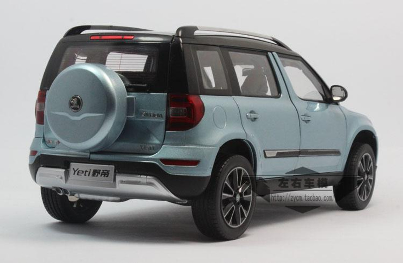 1/18 Dealer Edition Skoda Yeti (Blue) Diecast Car Model