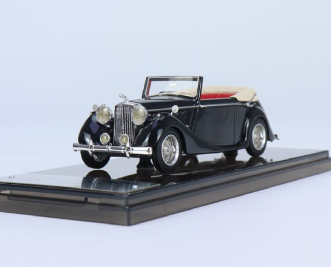 1/43 Century Dragon Jaguar MKIV Drophead Coupe Black Resin Car Model