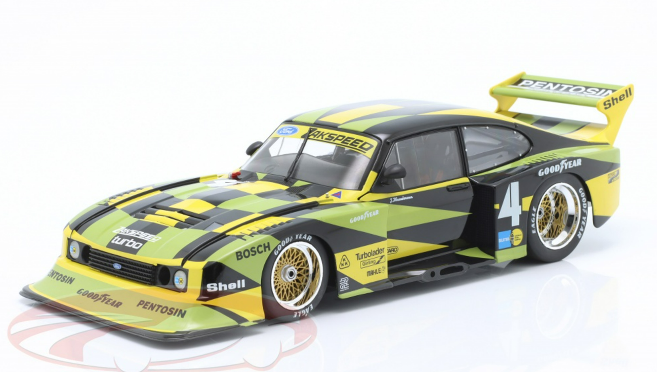 1/18 Werk83 1980 Zakspeed Ford Capri Turbo Gr.5 #4 DRM Jürgen Hamelmann, Zakspeed Jürgen Hamelmann Car Model