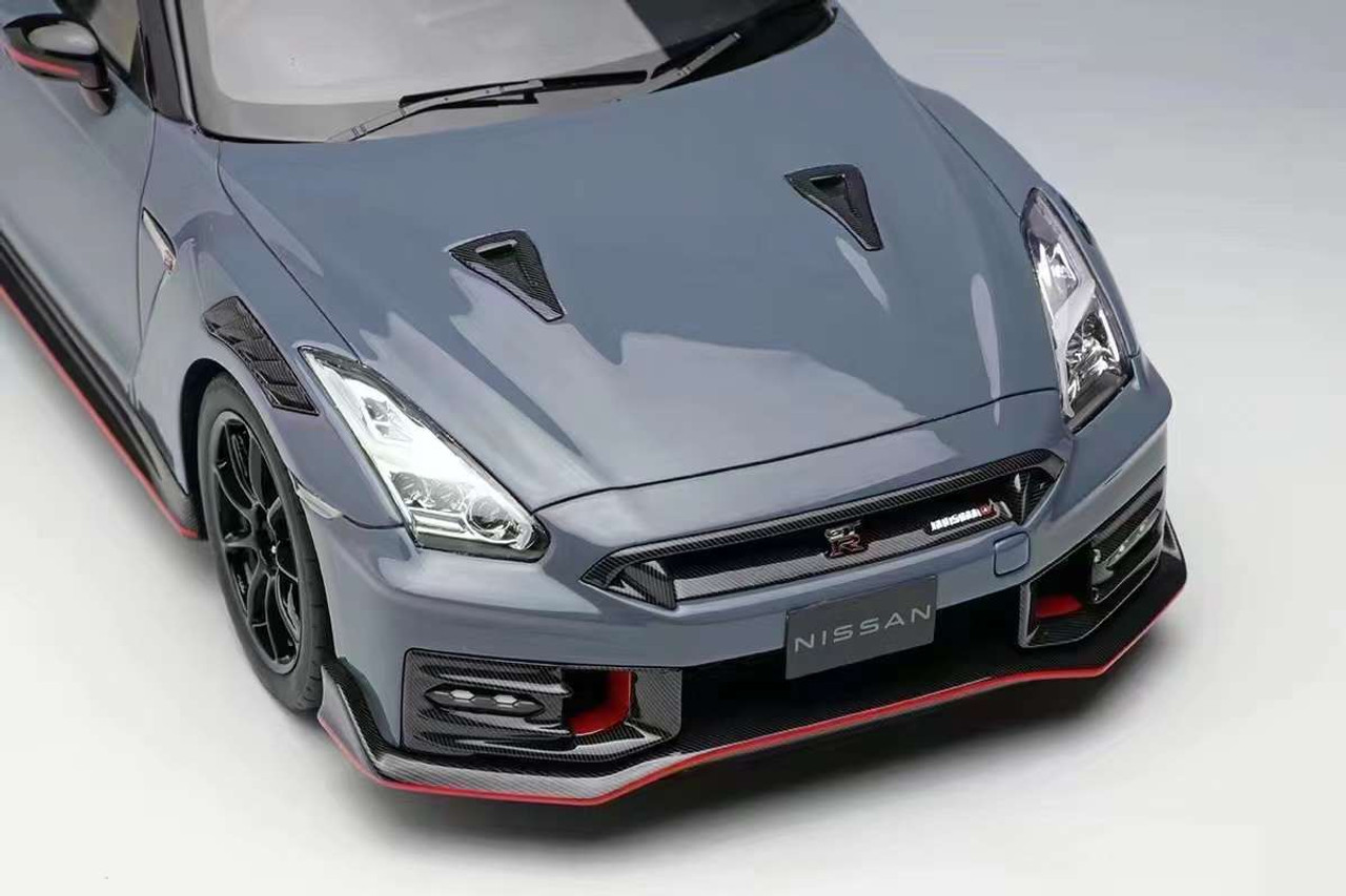 1/18 Makeup 2024 Nissan Skyline GT-R R35 Nismo (Nismo Stealth Grey) Car Model