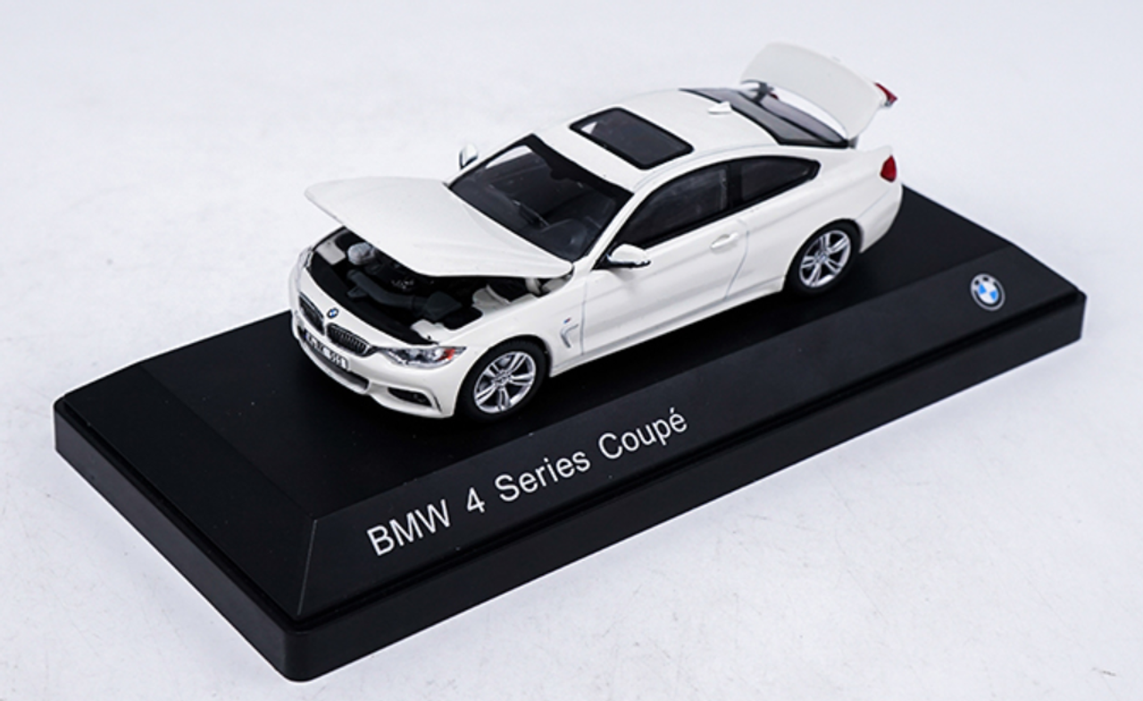 1/43 Dealer Edition BMW F32 4 Series Coupe (White) Diecast Car Model
