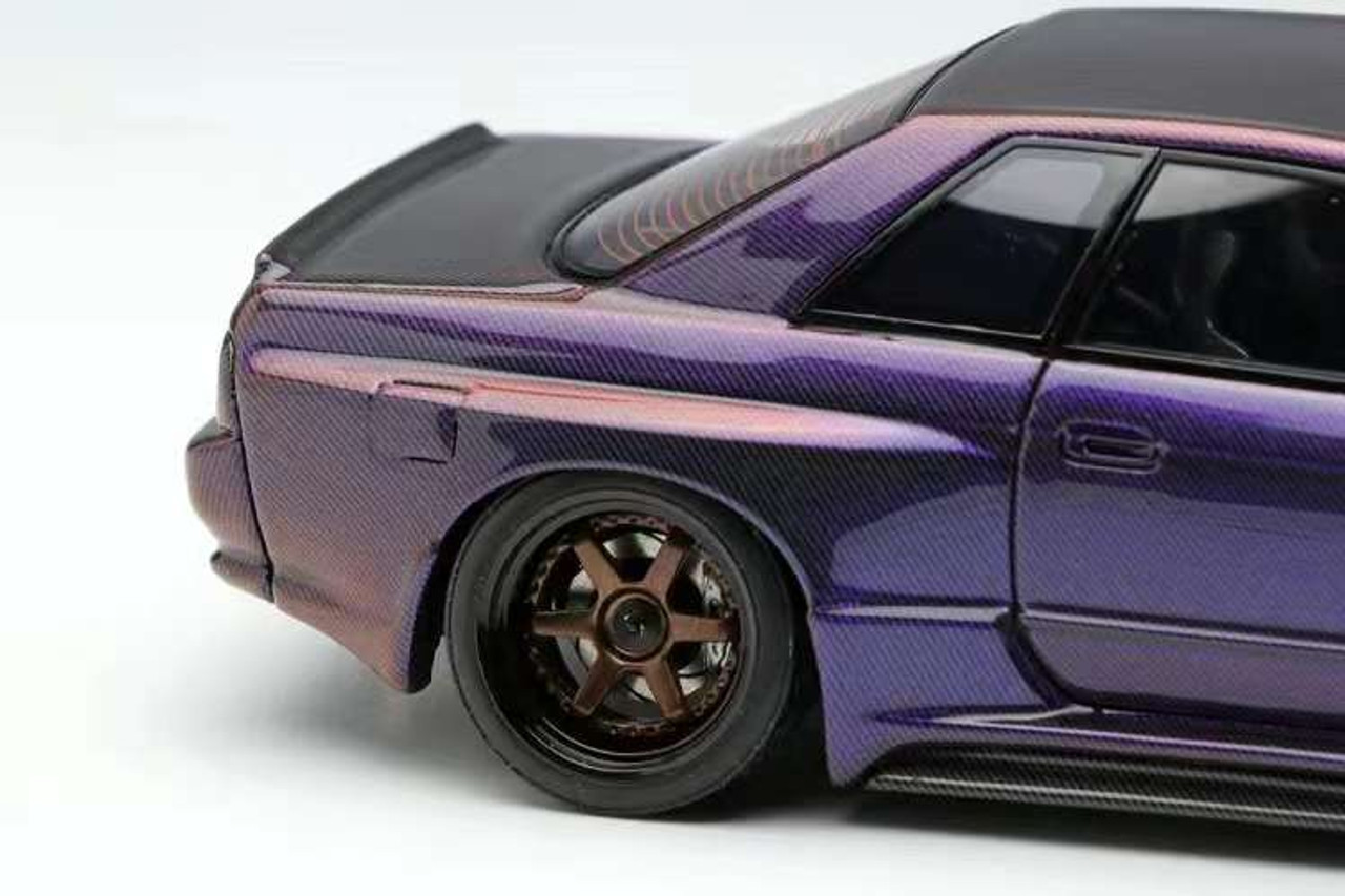 1/43 Makeup Eidolon Nissan Skyline GT-R 2022 Sema Show Garage Avtive Full Dry Carbon-R Car Mode