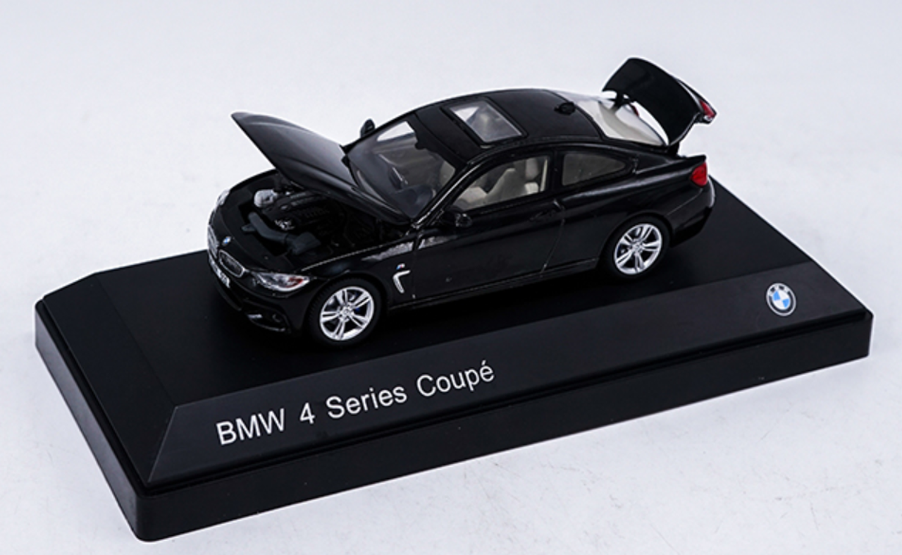 1/43 Dealer Edition BMW F32 4 Series Coupe (Black) Diecast Car Model