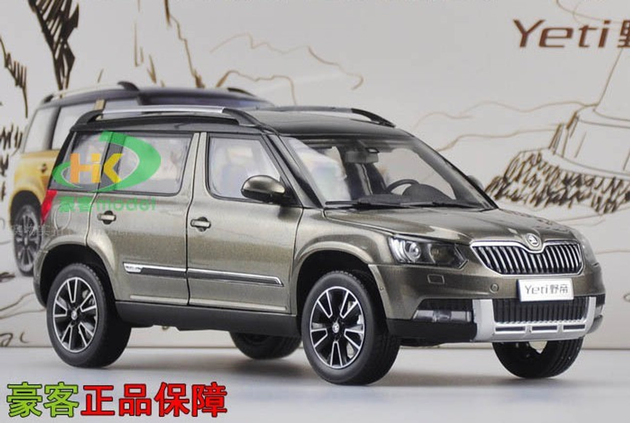 1/18 Dealer Edition Skoda Yeti (Grey) Diecast Car Model