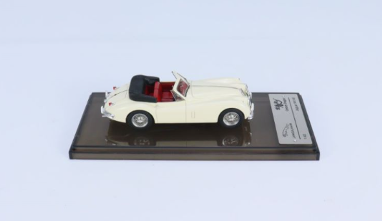 1/43 Century Dragon Jaguar XK140 DHC White Resin Car Model