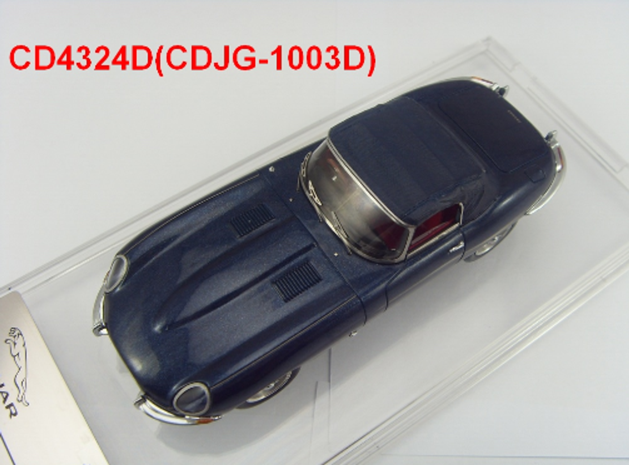 1/43 Century Dragon 1961 Jaguar E-Type Series I Convertible (Blue) Resin Car Model