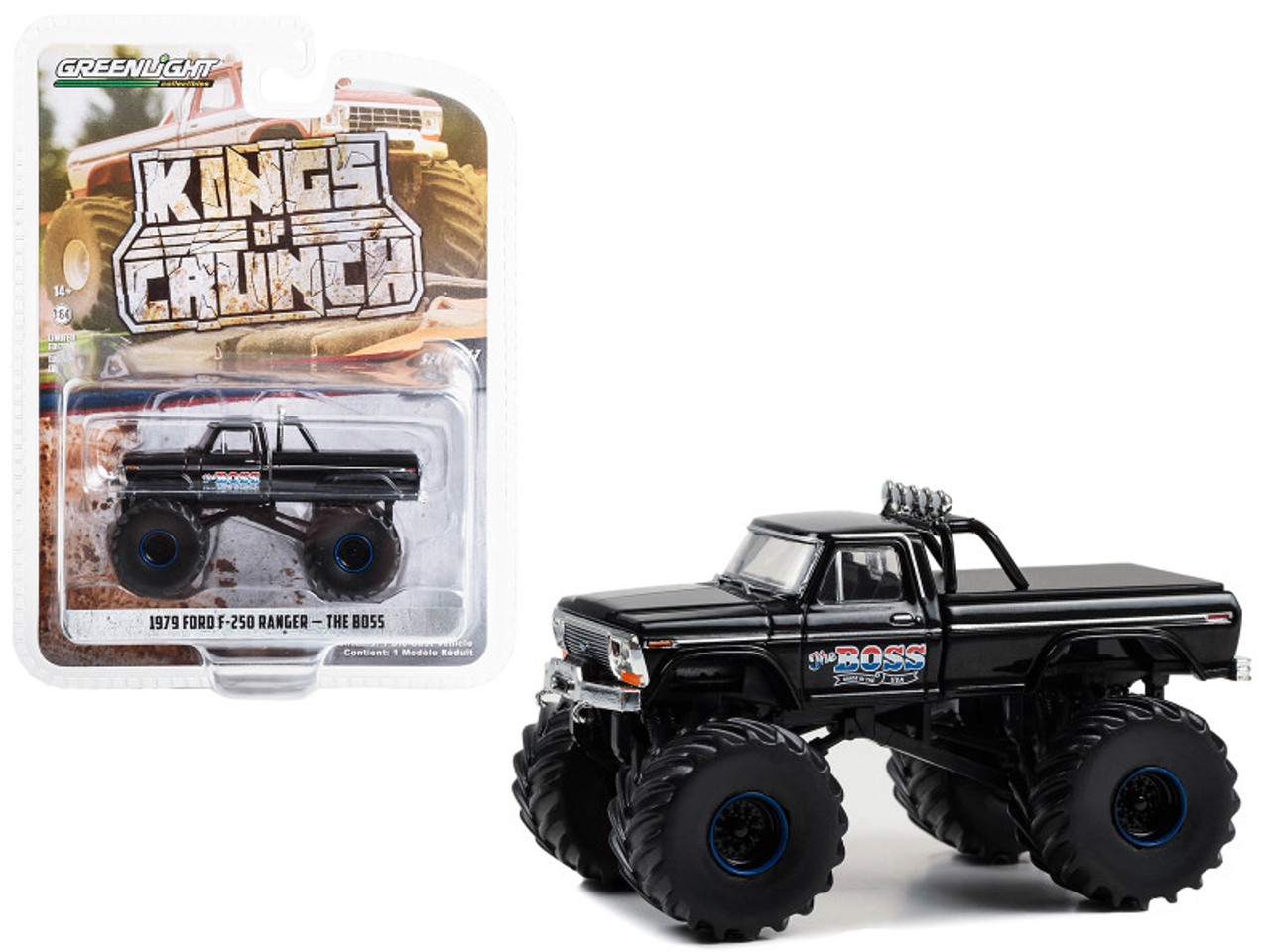 1979 Ford F-250 Ranger Monster Truck Black 