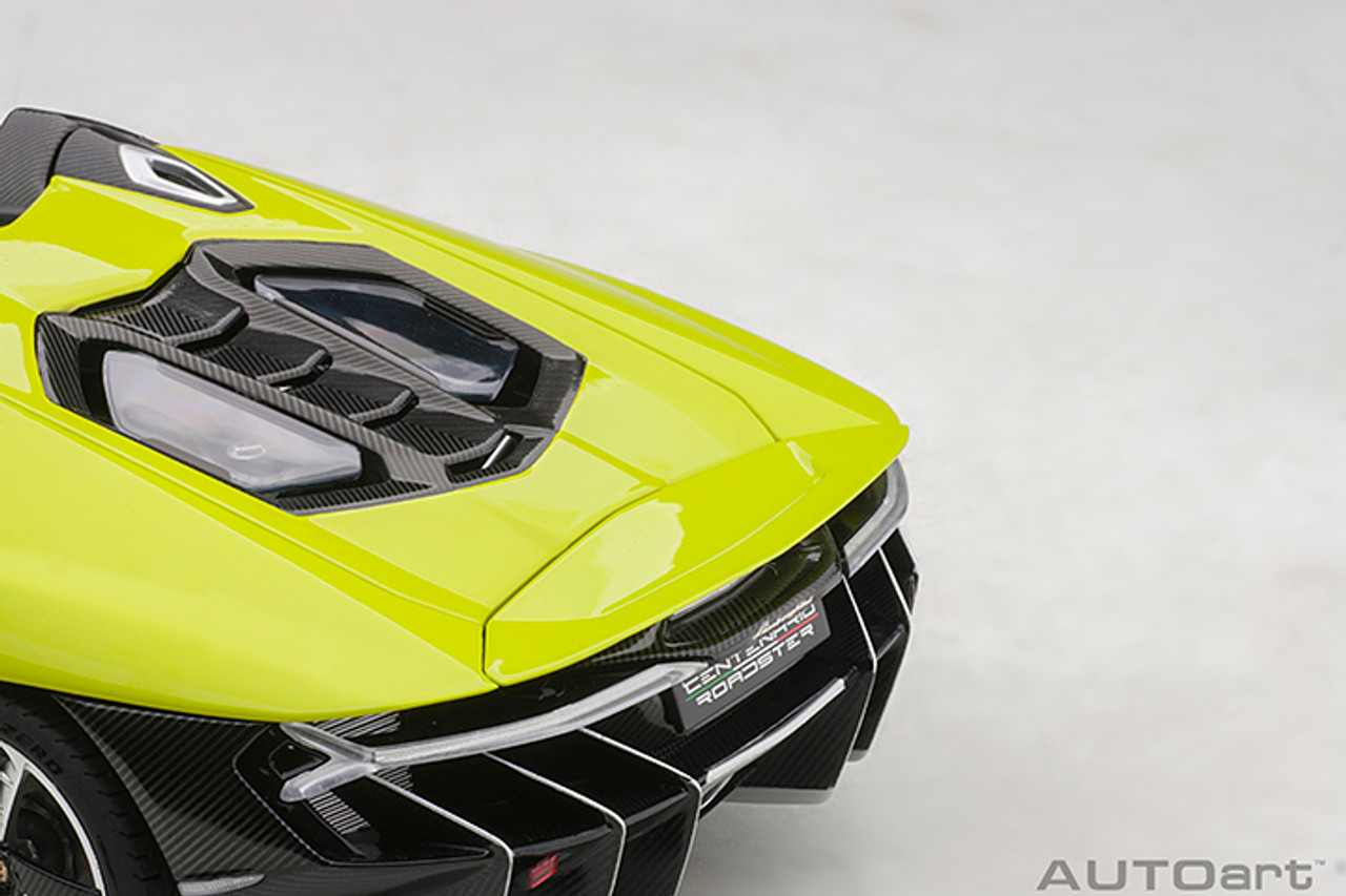 1/18 AUTOart Lamborghini Centenario Roadster (Verde Scandal