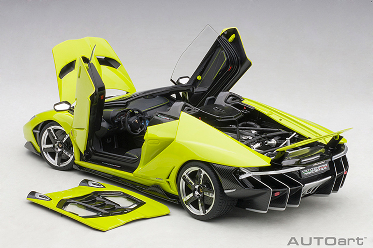 京商 Lamborghini COLLECTION3 AUTOart 1/18 AUTOart Lamborghini Centenario Roadster (Verde Scandal