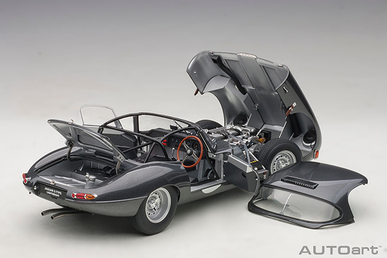 1/18 AUTOart Jaguar Lightweight E-Type EType (Dark Grey) Car