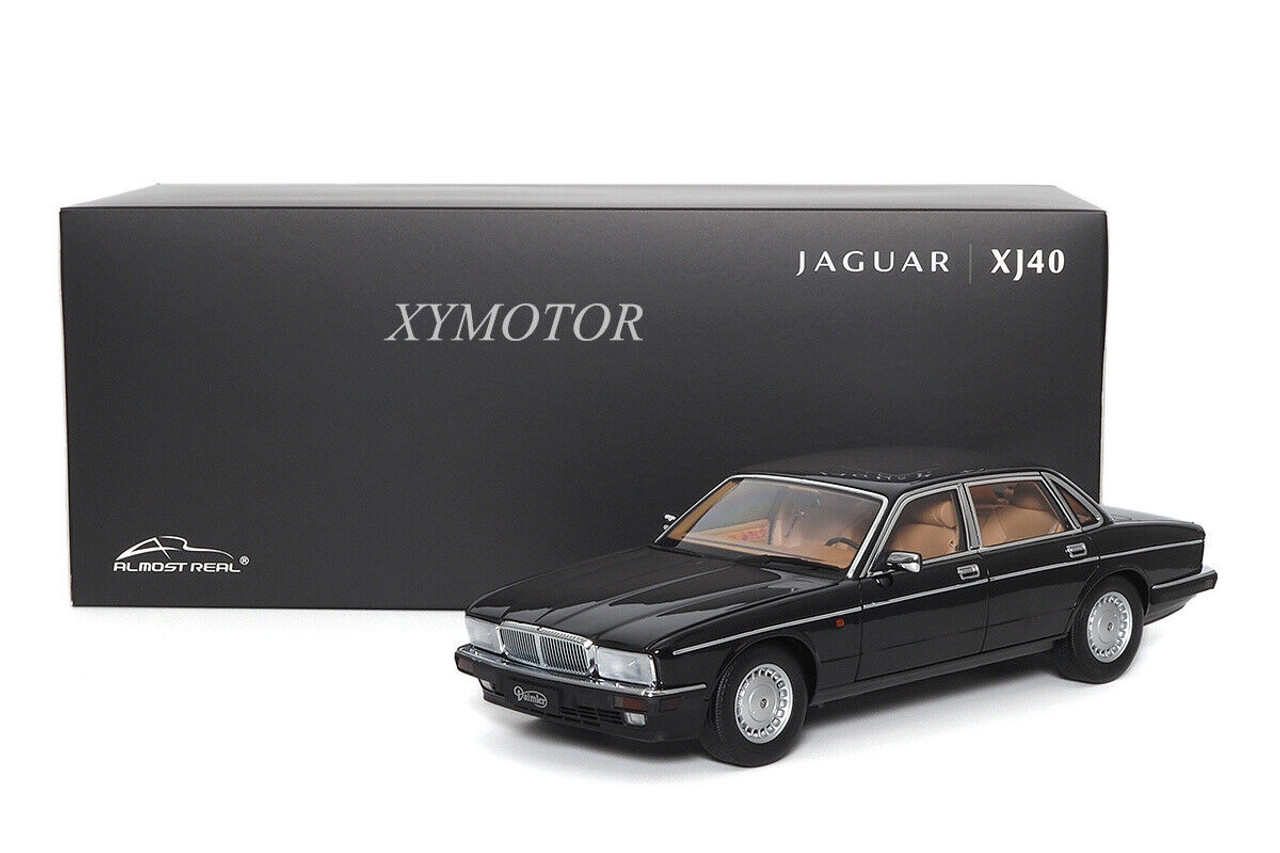 1/18 Almost Real Jaguar XJ40 (Black) Car Model