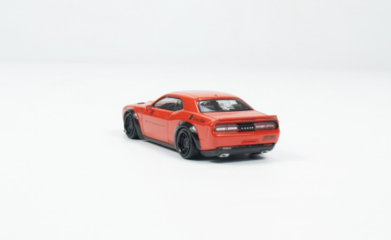 1/64 Tarmac Works LB-WORKS Dodge Challenger SRT Hellcat Red Diecast Car Model