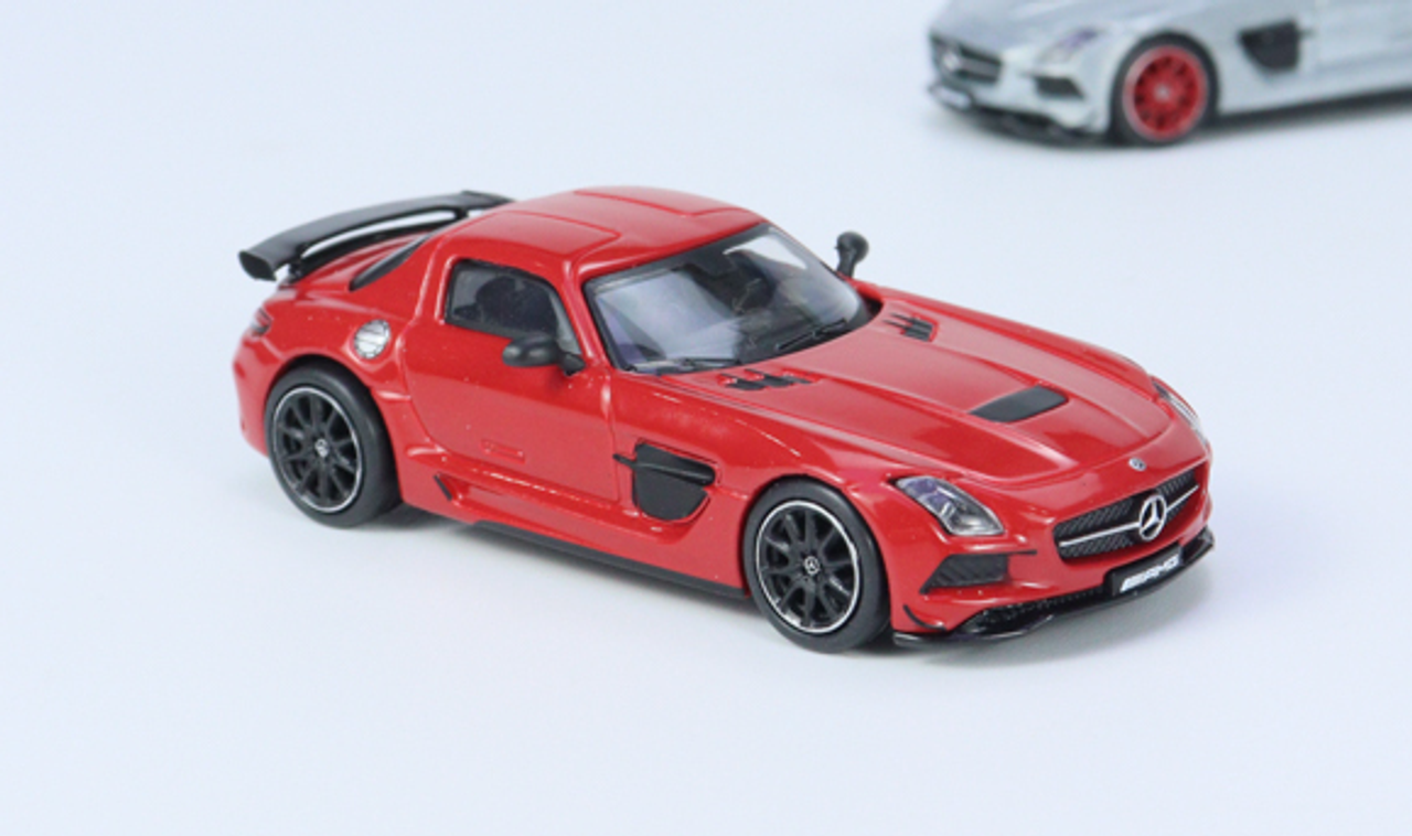 1/64 Tarmac Works Mercedes-Benz SLS AMG Coupé Black Series Red