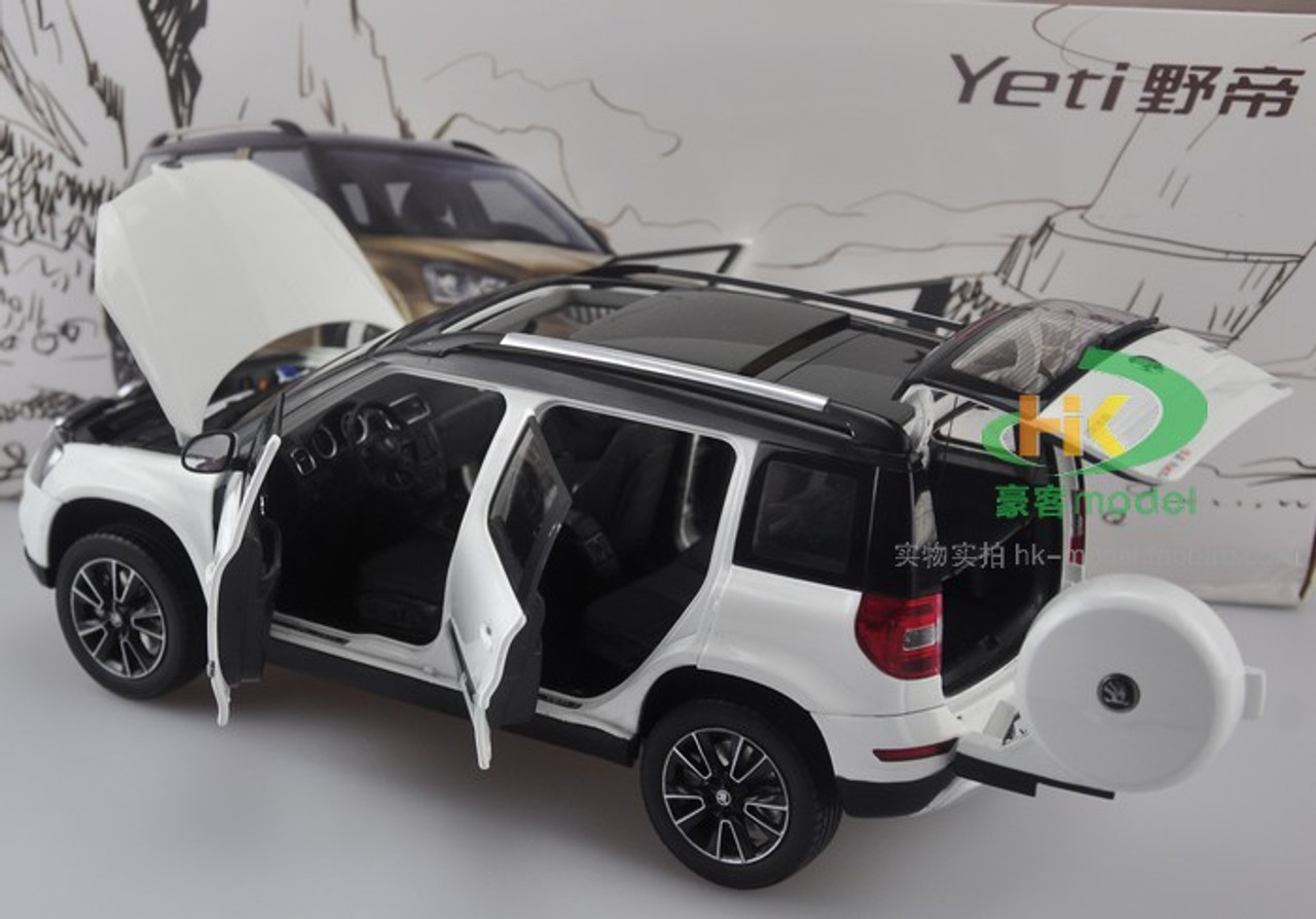 1/18 シュコダ Yeti 1/18 Dealer Edition Skoda Yeti (Orange) Diecast Car Model