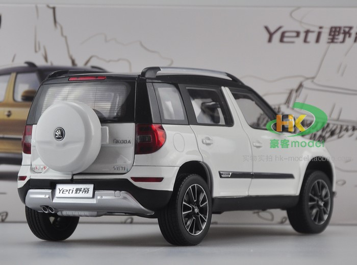 1/18 Dealer Edition Skoda Yeti (White) Diecast Car Model