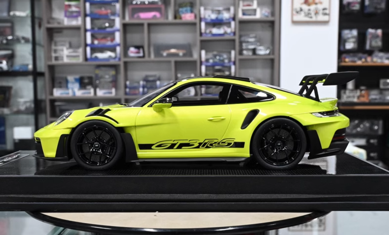 1/18 Timothy & Pierre TP Porsche 911 992 GT3 RS Weissach Package (Light Green) Resin Car Model Limited 29 Pieces