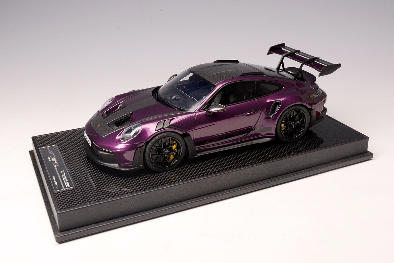 1/18 Timothy & Pierre TP Porsche 911 992 GT3 RS Weissach Package (Midnight Purple) Resin Car Model Limited 29 Pieces