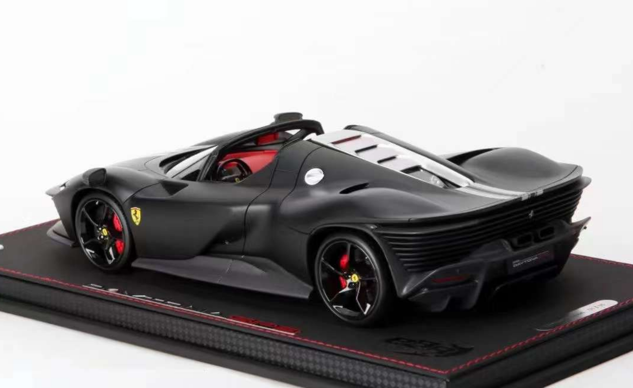 1/18 BBR Ferrari Daytona SP3 (Matte Black) Resin Car Model Limited 36  Pieces - LIVECARMODEL.com