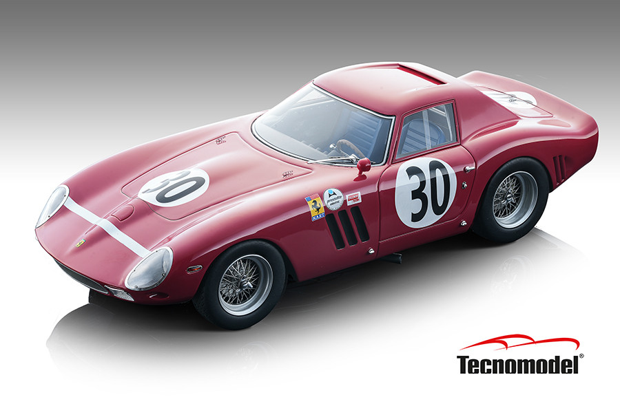1/18 Tecnomodel Ferrari 250 GTO 64 Daytona 2000 kms 1964 Car #30