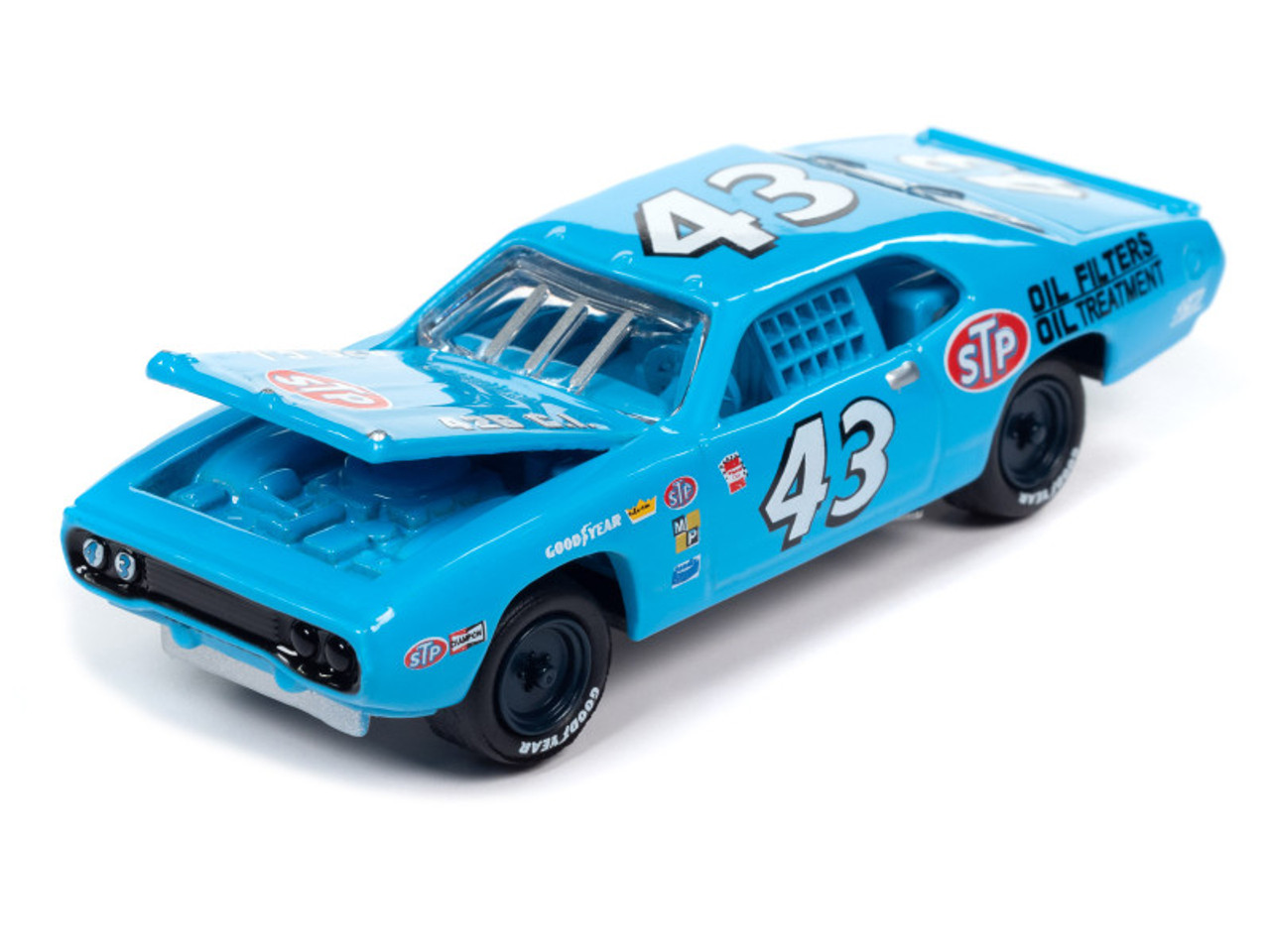 1972 Plymouth Road Runner Stock Car #43 Richard Petty 