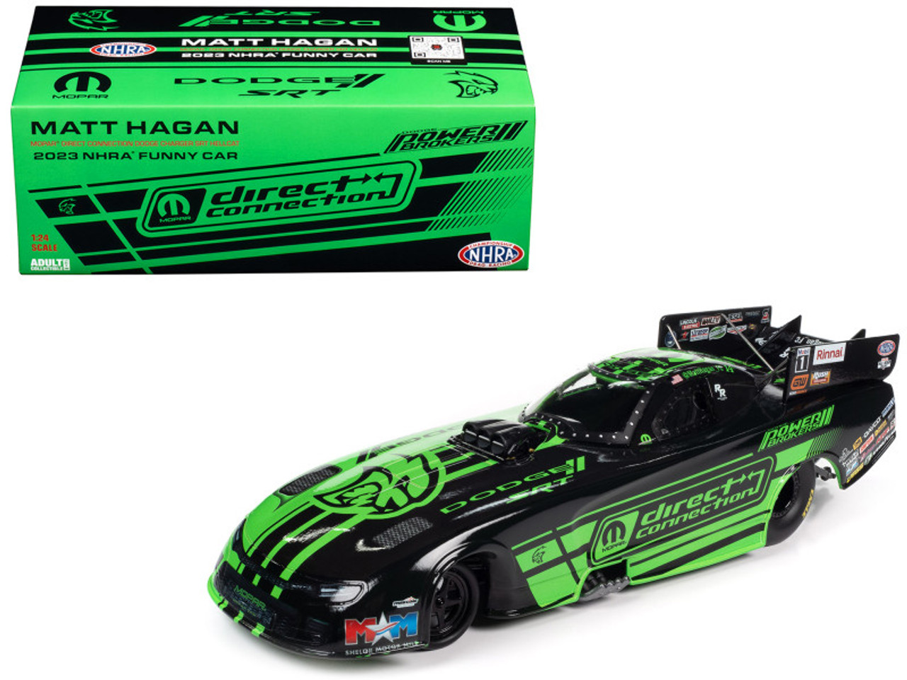 Dodge Charger SRT Hellcat NHRA Funny Car Matt Hagan 