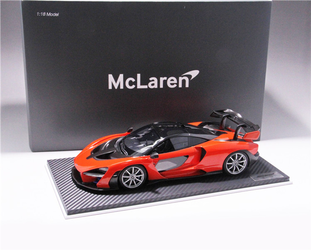 1/18 Dealer Edition McLaren Senna (Orange) Resin Car Model