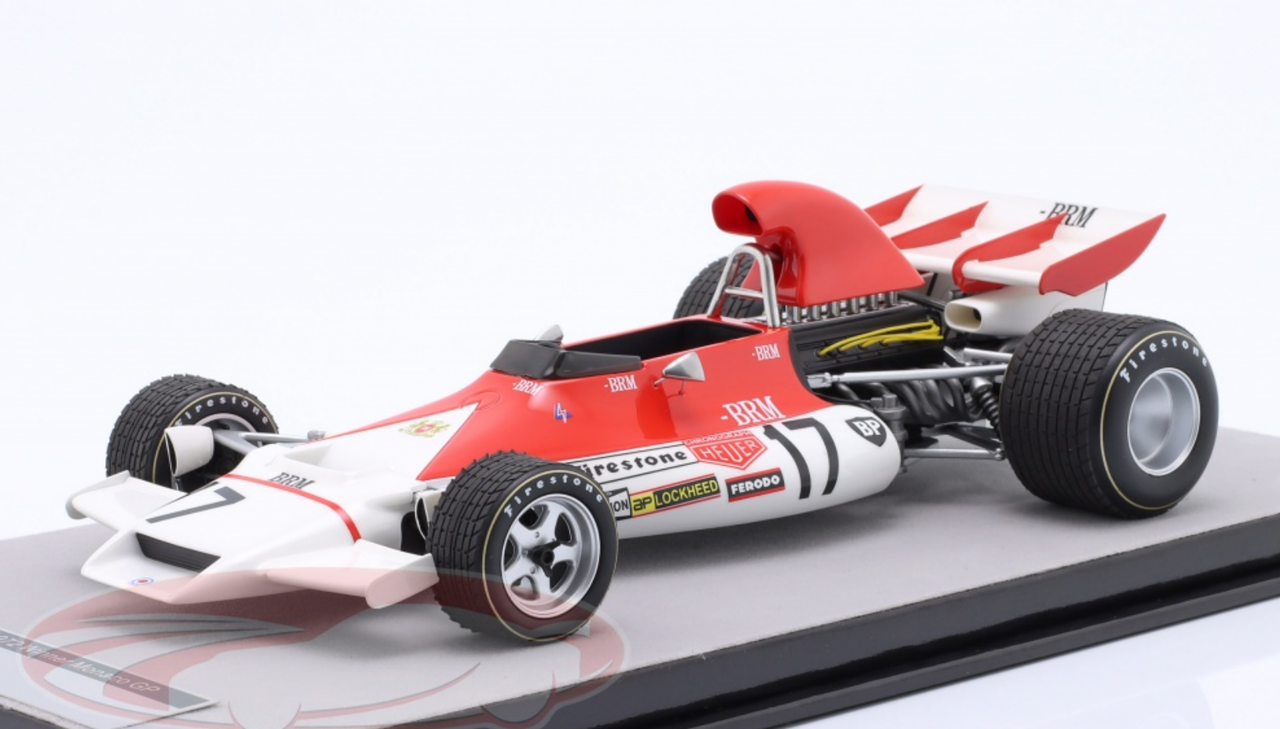 1/18 Tecnomodel 1972 Formula 1 Jean-P. Beltoise BRM P160B #17 Winner Monaco GP Car Model