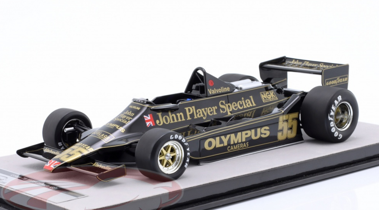 1/18 Tecnomodel 1978 Formula 1 Jean-Pierre Jarier Lotus 79 #55 Canada GP Car Model