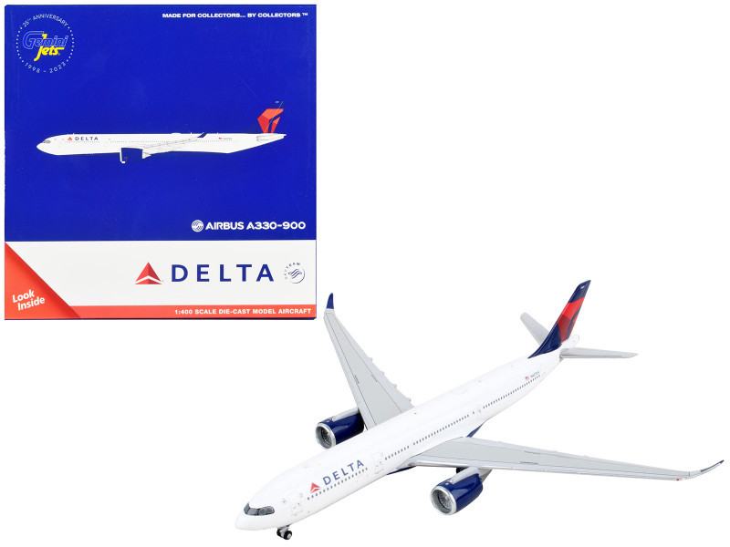 【未使用】Gemini Jets｜DELTA航空｜Airbus A330-900 Airbus A330-900 Commercial Aircraft 