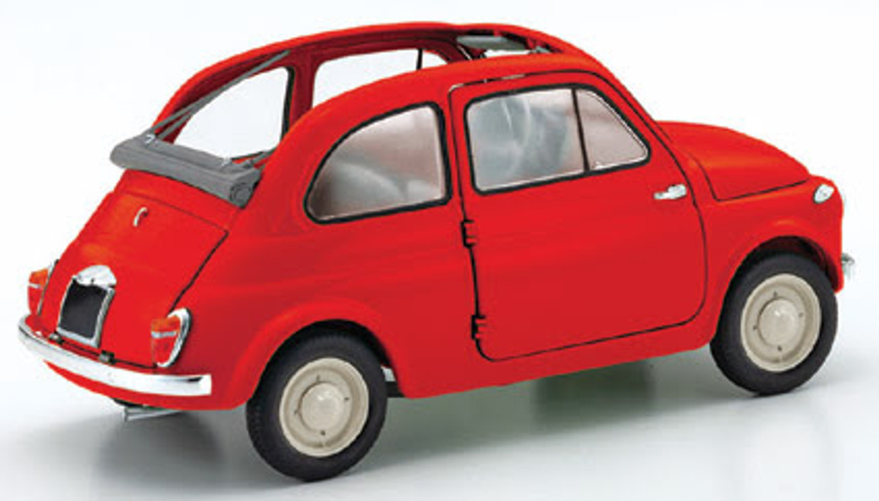 1/18 Kyosho Fiat NUOVA 500 (Coral Red) Diecast Car Model