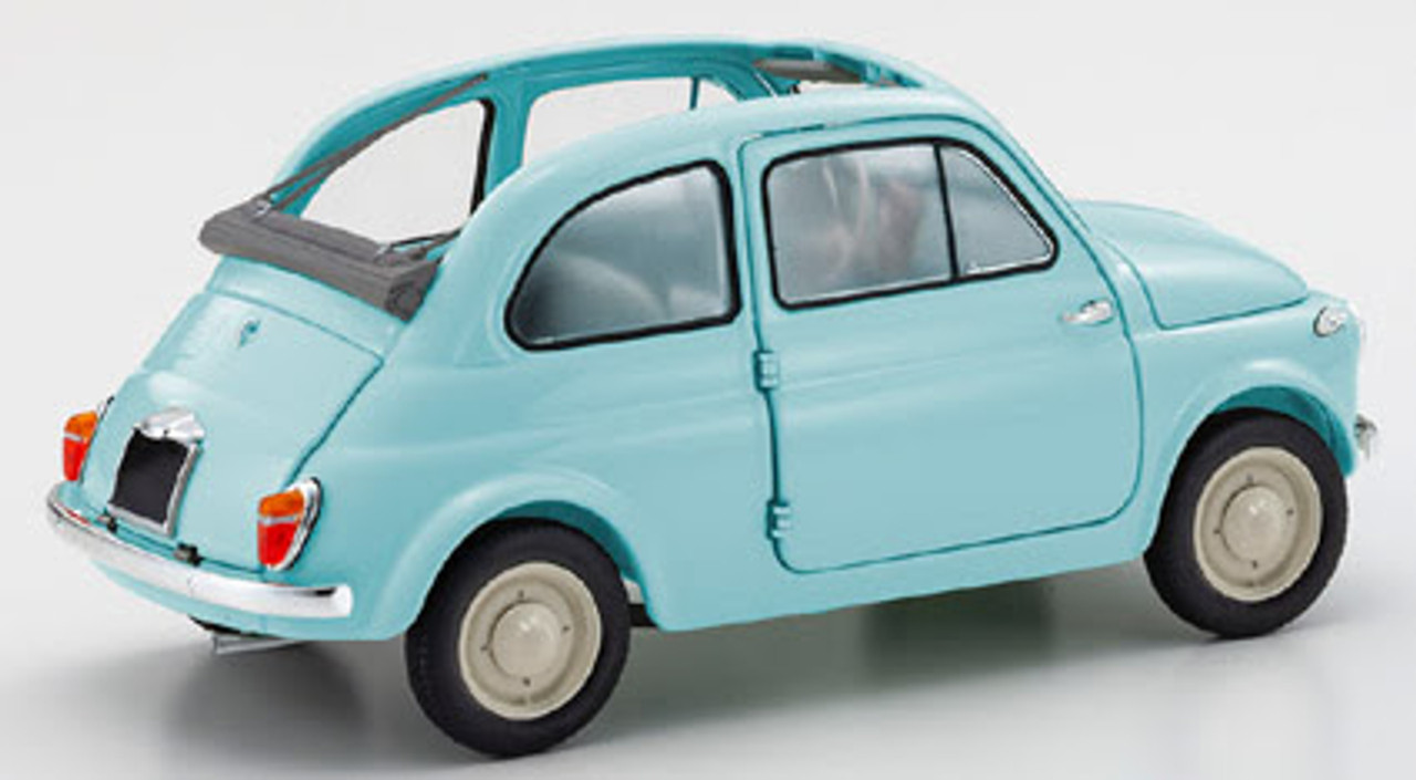 1/18 Kyosho Fiat NUOVA 500 (Celeste Blue) Diecast Car Model