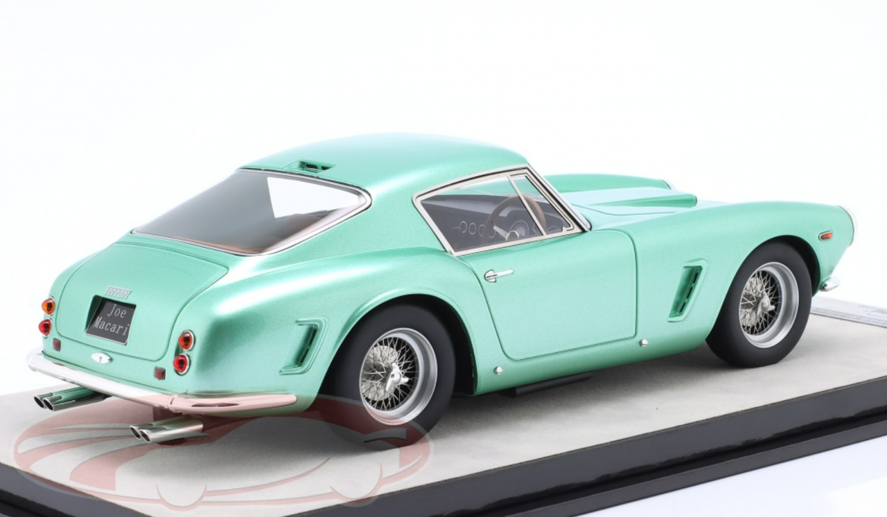 1/18 Tecnomodel 1962 Ferrari 250 GT SWB Coupe Personal Car Enzo Ferrari (Green) Car Model