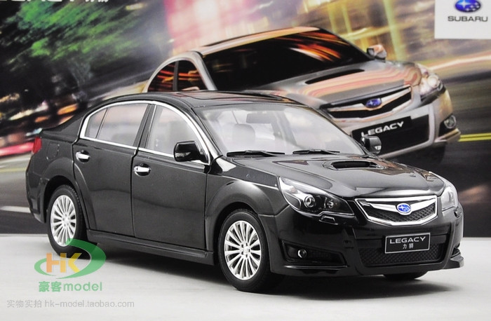 1/18 Dealer Edition Subaru Legacy (Black) Diecast Car Model